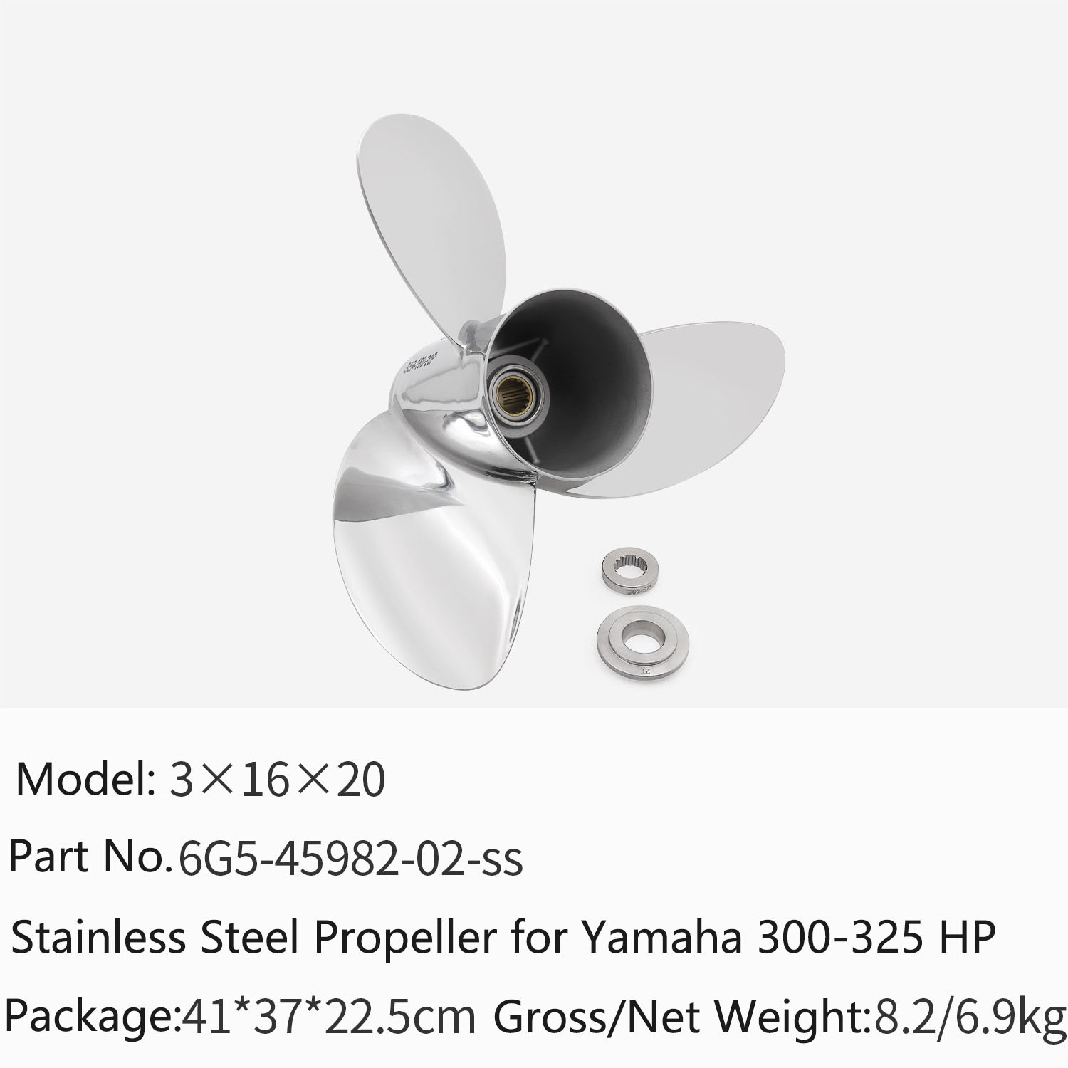 Outboard Motor Propeller Stainless - Outboard Motor Stainless Steel Propeller for