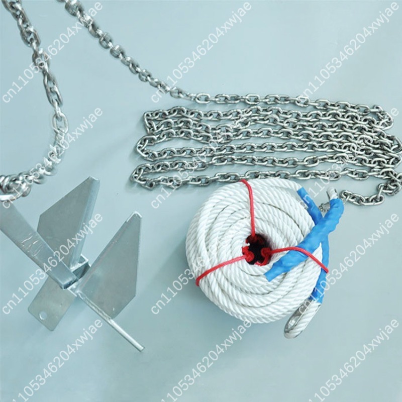 Boat Anchor Kit Galvanized - Hot Dip Galvanized Folding Anchor Set