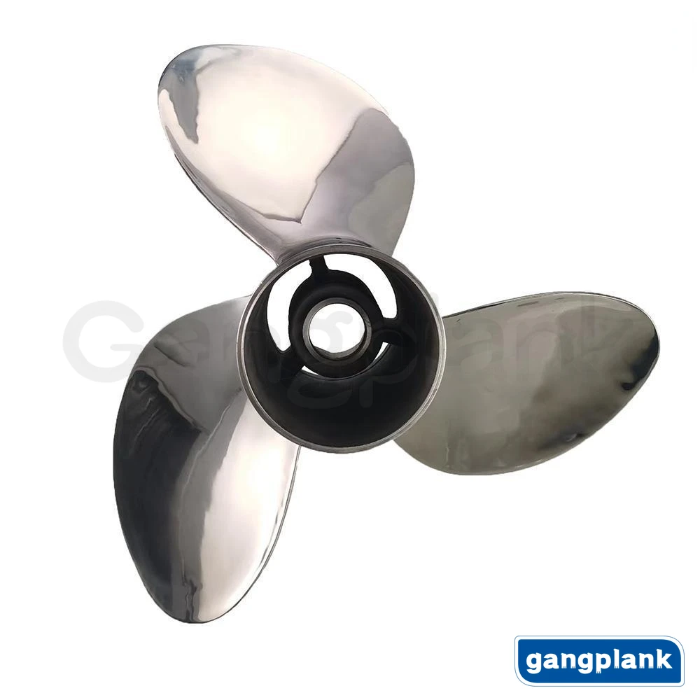 Outboard Motor Propeller Stainless - 14x21 Propeller for Yamaha Stainless Steel