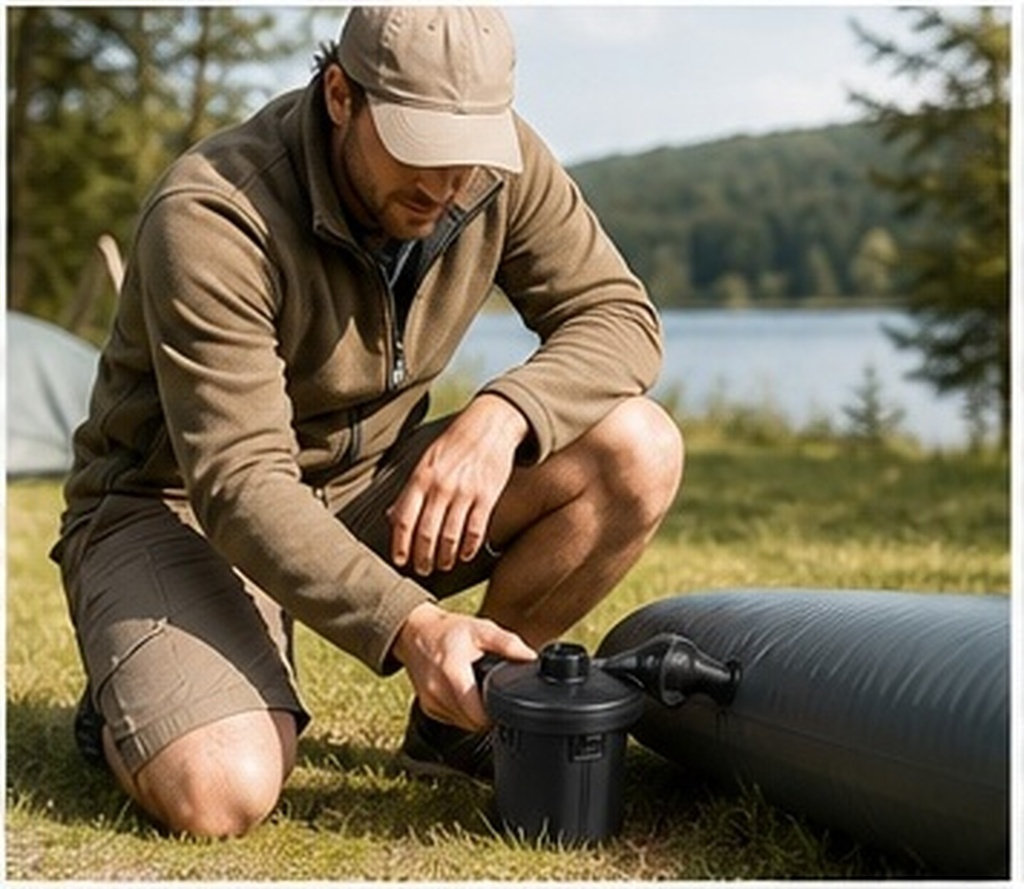 Inflatable Boat Electric Pump - Rechargeable USB Electric Air Pump Lightweight