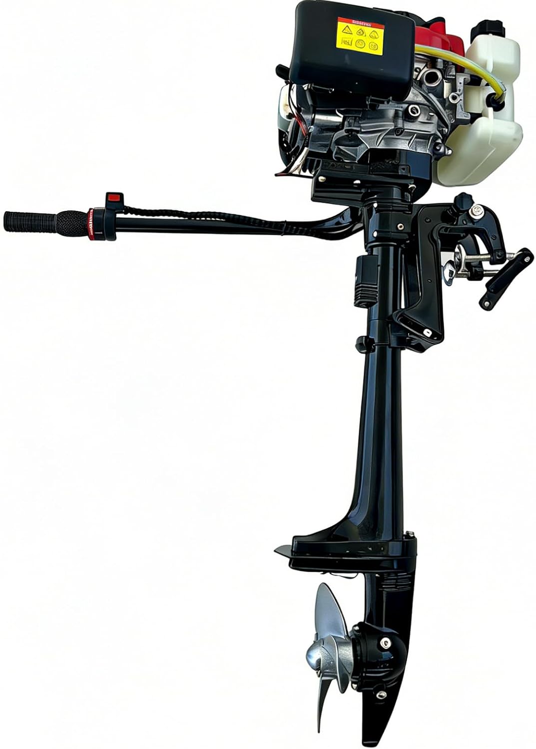 Outboard Motor 6Hp 4 Stroke - 6HP 4-Stroke Gas Powered Outboard Motor