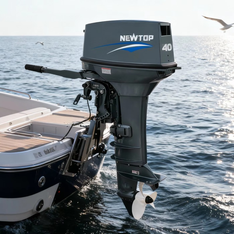 Outboard Motor 40Hp 2 Stroke - Outboard Motor 2 Stroke Boat Engine