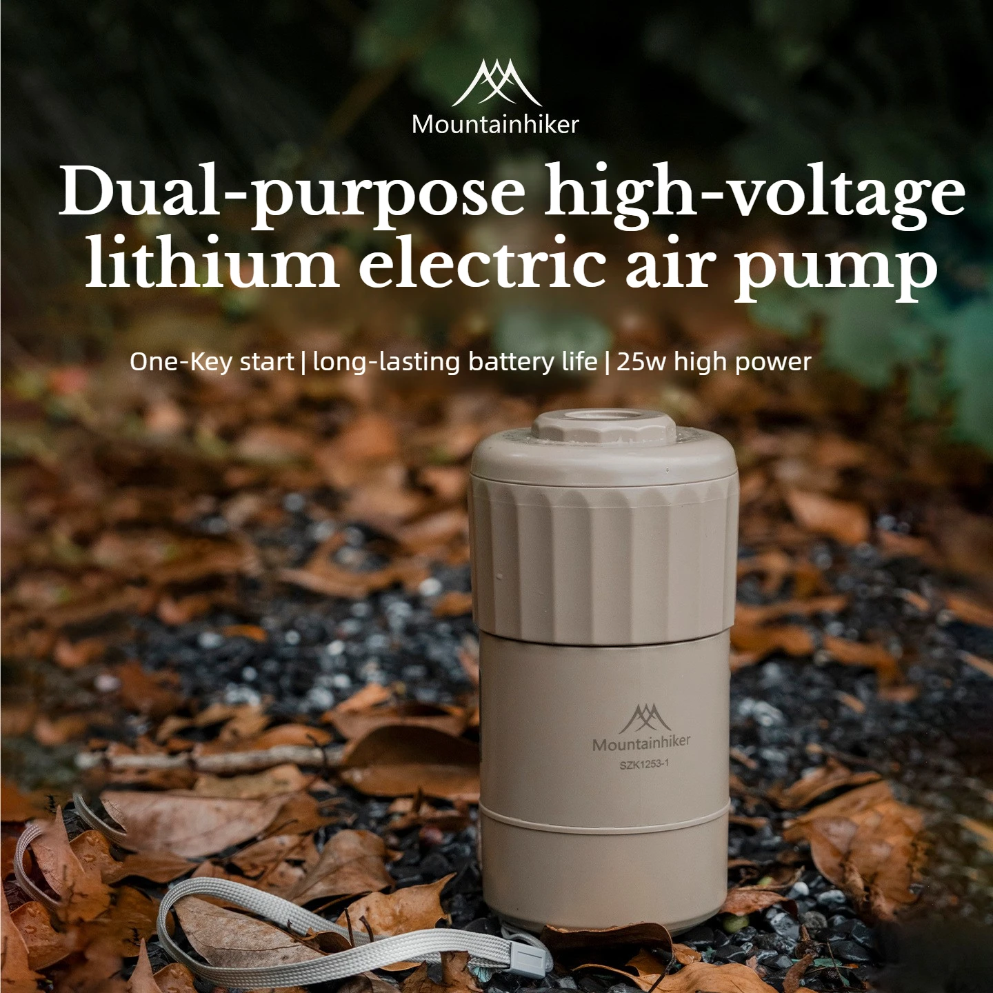 Inflatable Boat Electric Pump - MOUNTAINHIKER Electric Air Pump Portable Travel