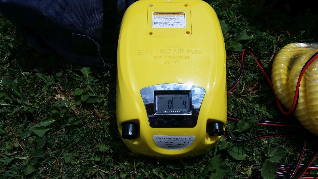 Digital High-Pressure Electric - огляд і ціна Inflatable Boat Electric Pump