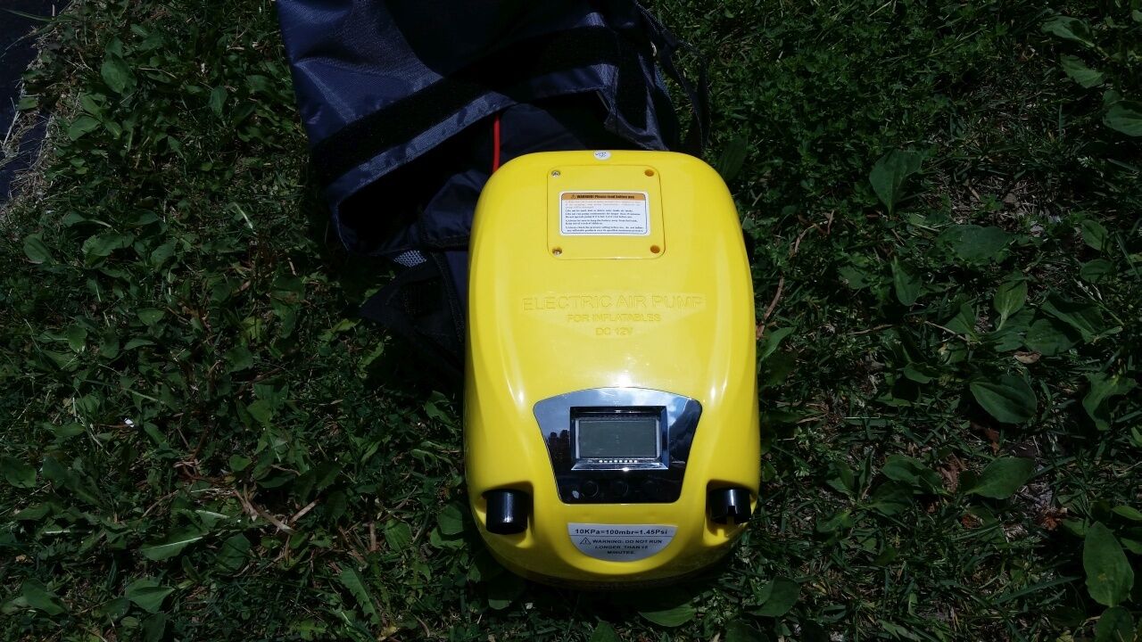 Digital High-Pressure Electric - огляд і ціна Inflatable Boat Electric Pump