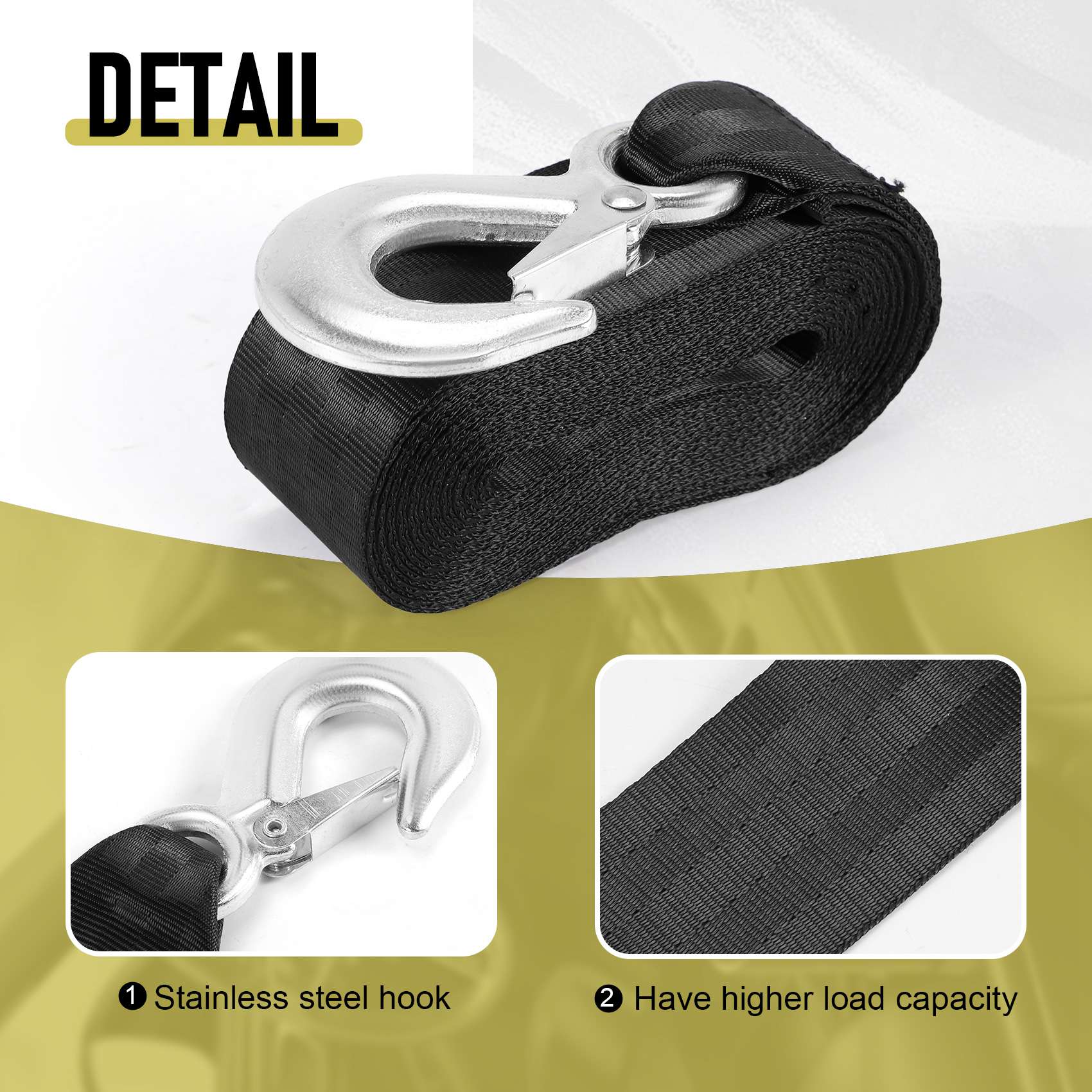 AEF5-Boat Trailer Winch Strap  - огляд і ціна Boat Trailer Winch Strap