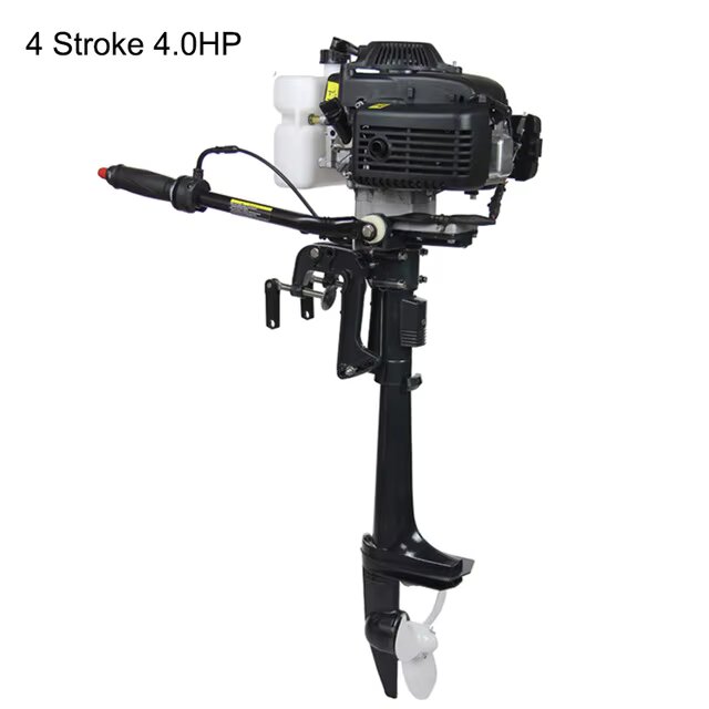 4 Stroke 4HP 6HP 7HP Outboard  - огляд і ціна Electric Outboard Motor 3Hp