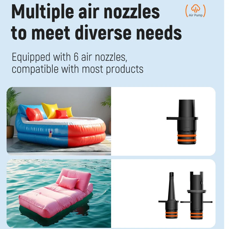Rechargeable Wireless Electric - огляд і ціна Inflatable Boat Electric Pump