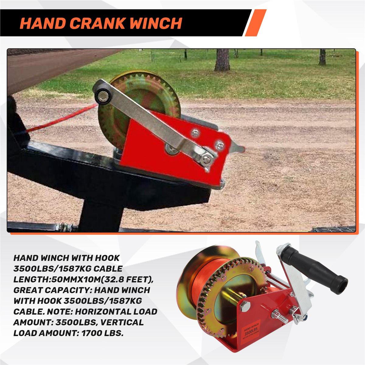 ABLK Boat Winch 3500Lbs Capaci - огляд і ціна Boat Trailer Winch Strap