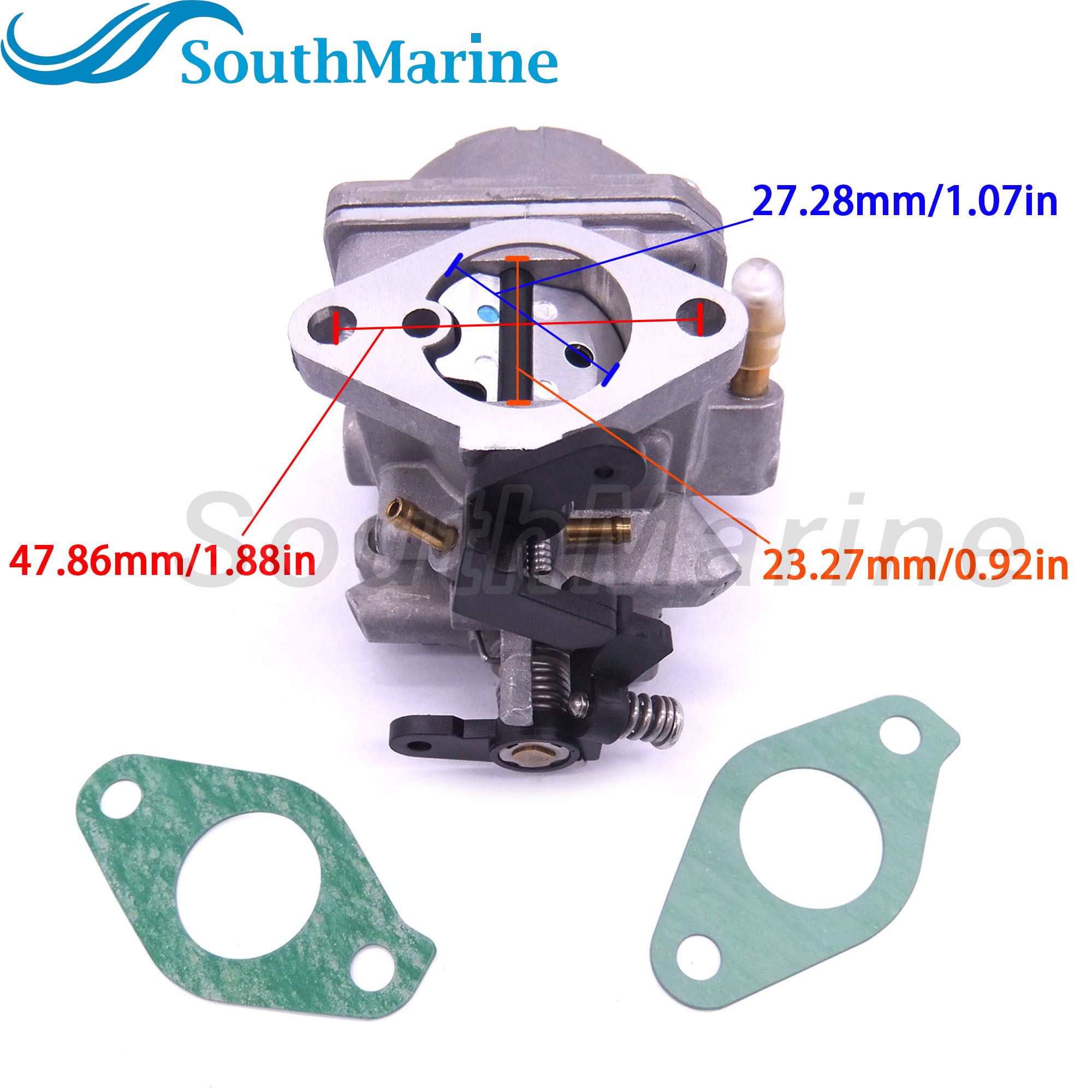 Boat Motor 16100-ZVD-A01 Carbu - огляд і ціна Outboard Motor 6Hp 4 Stroke