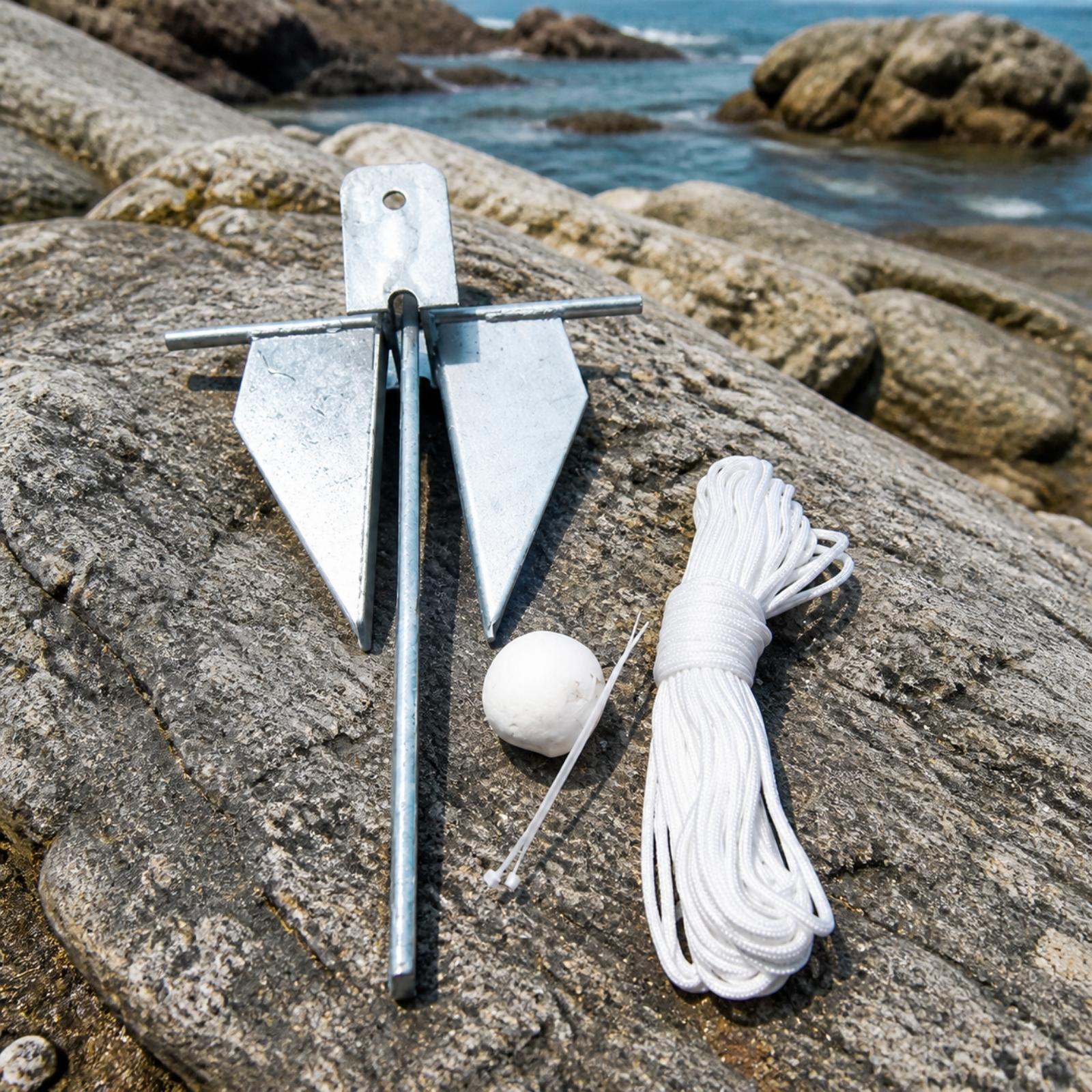 Rust Resistant Galvanized Boat - огляд і ціна Boat Anchor Kit Galvanized