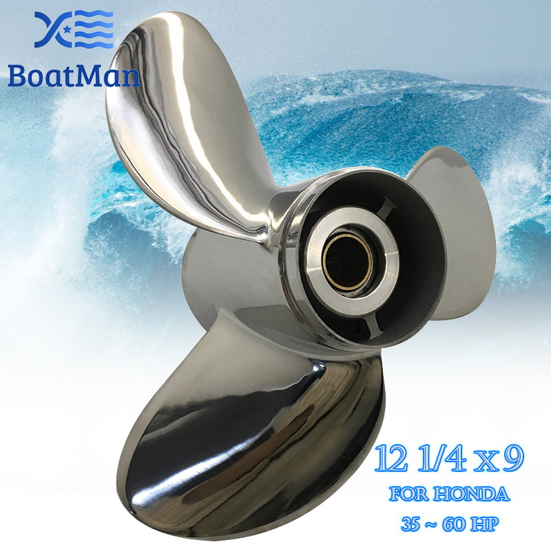 BoatMan® Stainless Steel Prope - огляд і ціна Outboard Motor Propeller Stainless