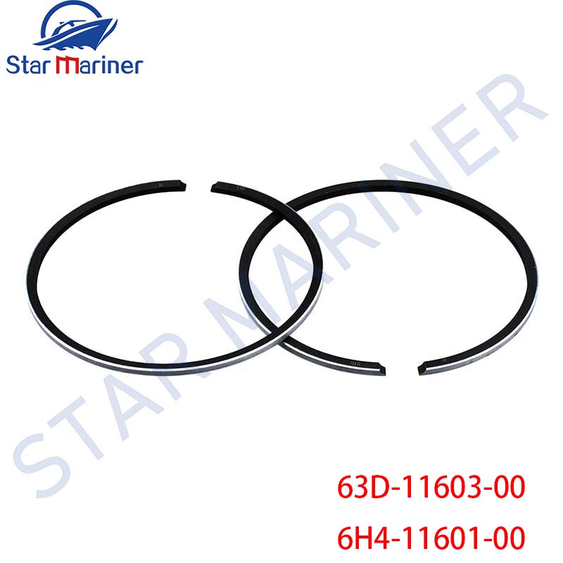 63D-11603-00-00 Piston Ring Se - огляд і ціна Outboard Motor 40Hp 2 Stroke