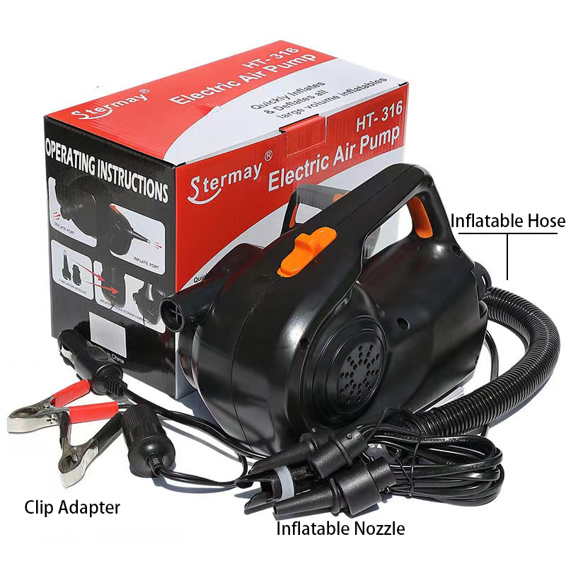 HT-316 12V Car Battery Clamp 1 - огляд і ціна Inflatable Boat Electric Pump