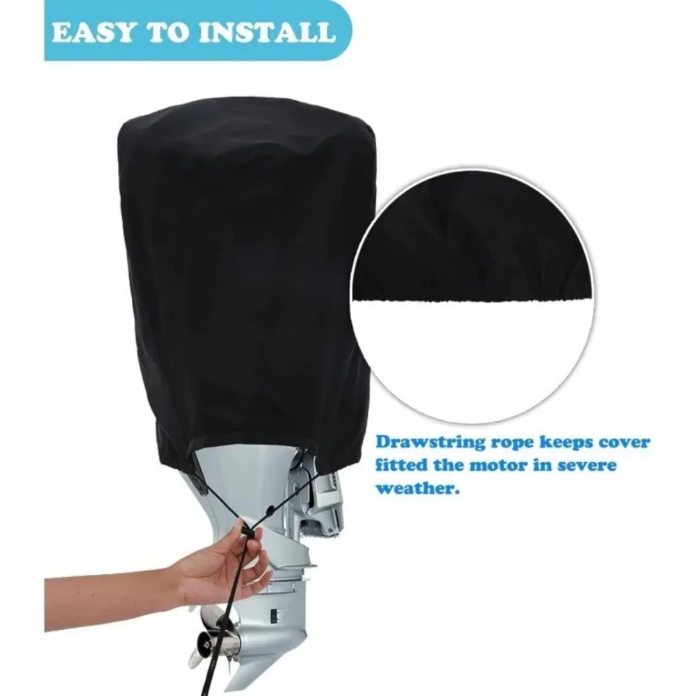 Waterproof Protector Dustproof - огляд і ціна Outboard Motor Cover Waterproof