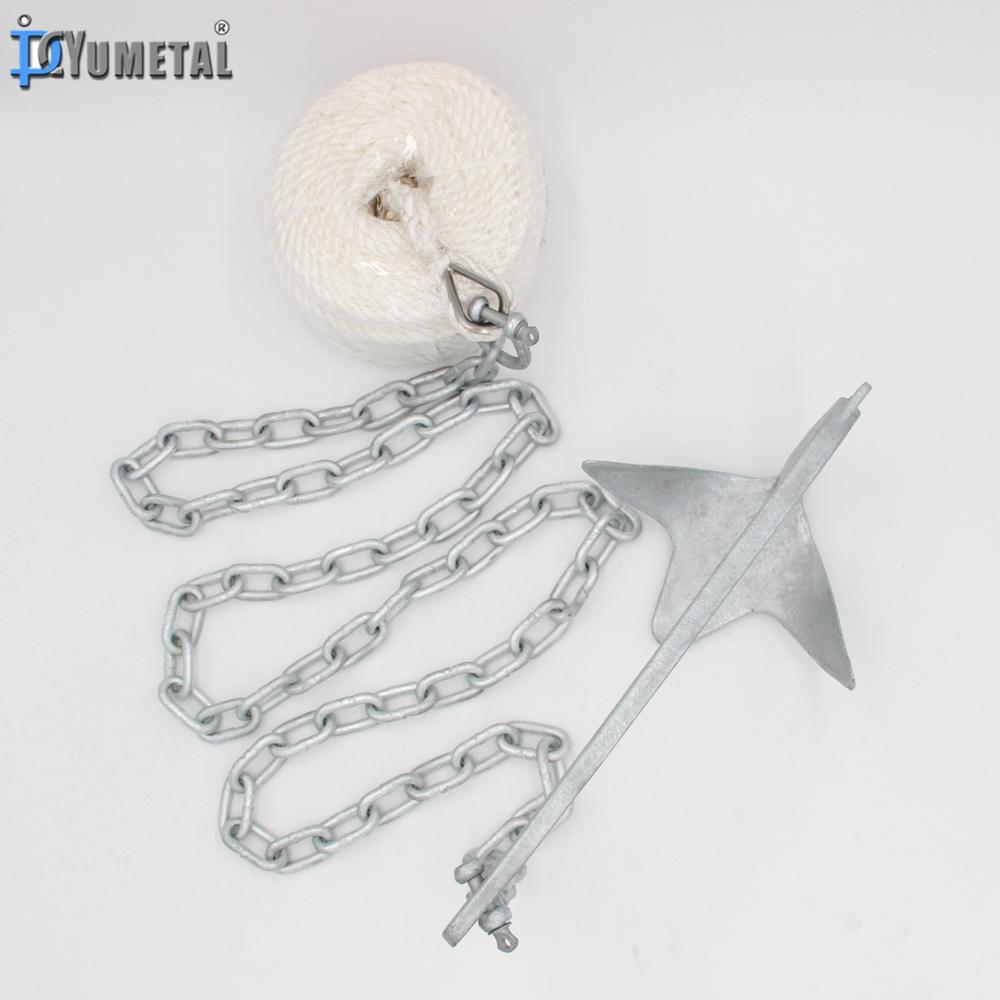 Bruce Anchor Kit with Rope and - огляд і ціна Boat Anchor Kit Galvanized