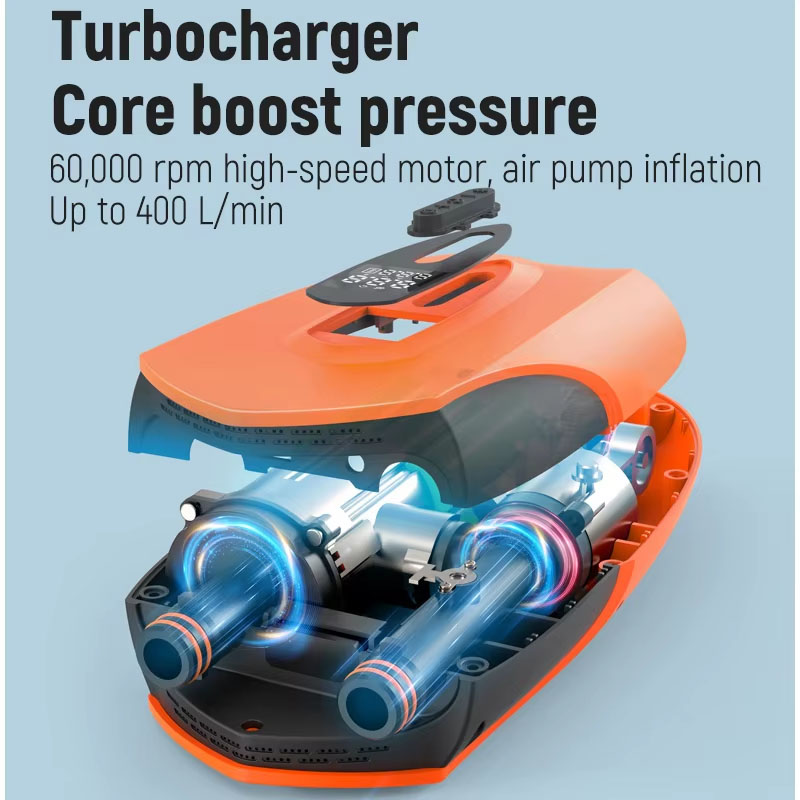 Portable Electric Air Pump Inf - огляд і ціна Inflatable Boat Electric Pump