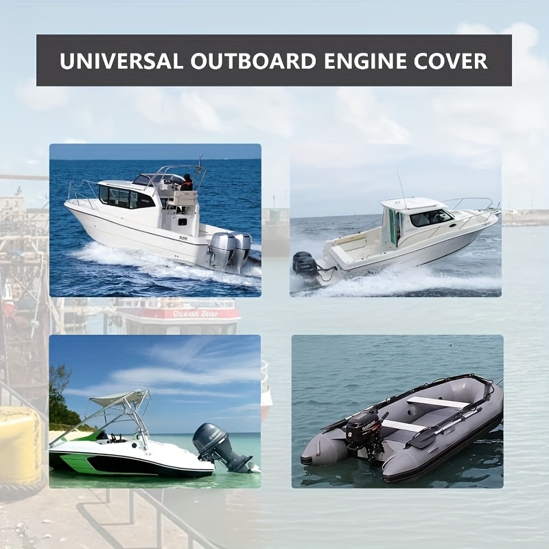 Engine Boat Cover PA Waterproo - огляд і ціна Outboard Motor Cover Waterproof