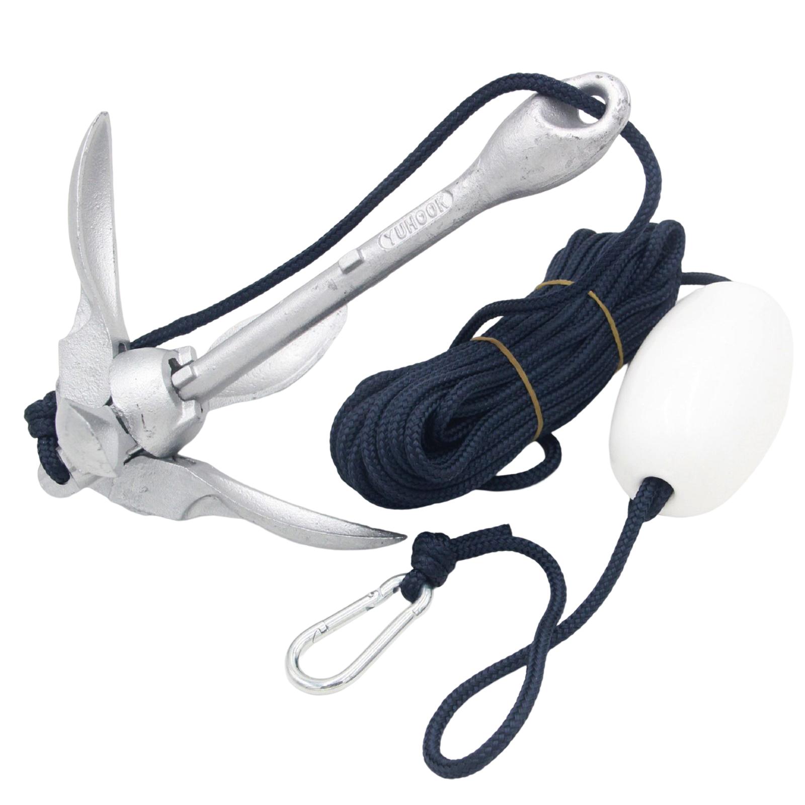 3.5lb Boat Anchor Folding Grap - огляд і ціна Boat Anchor Kit Galvanized