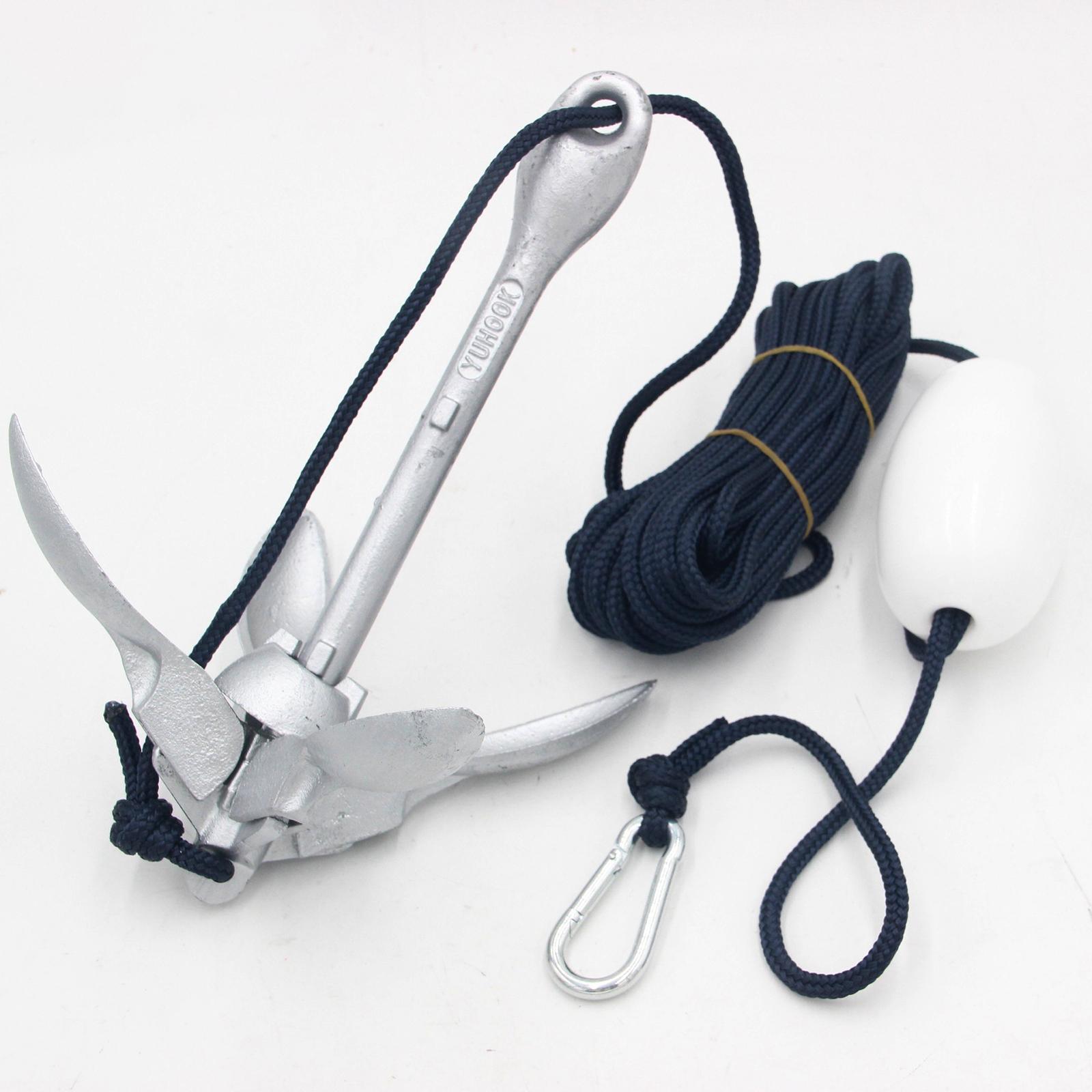 3.5lb Boat Anchor Folding Grap - огляд і ціна Boat Anchor Kit Galvanized