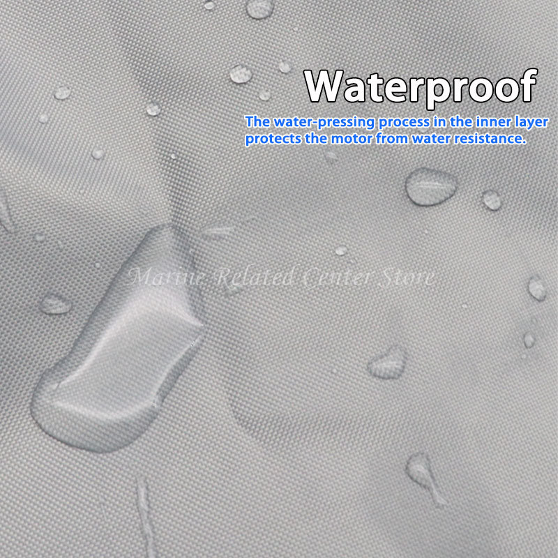420D Grey 6-225HP Boat Full Ou - огляд і ціна Outboard Motor Cover Waterproof