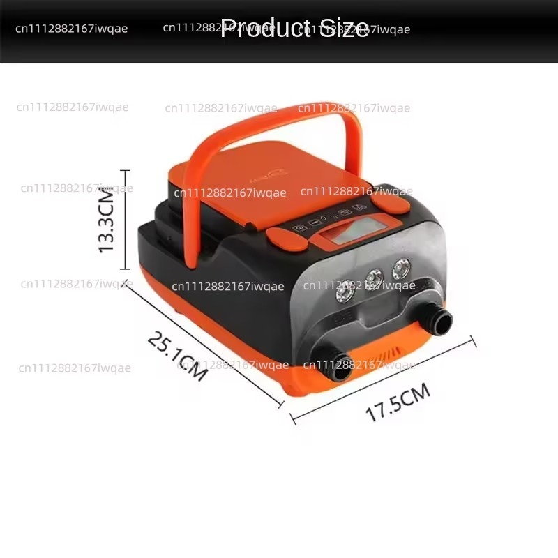 HT-790 Rechargeable Inflatable - огляд і ціна Inflatable Boat Electric Pump