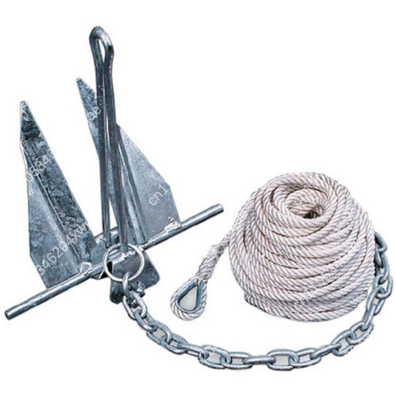Hot Dip Galvanized Danforth St - огляд і ціна Boat Anchor Kit Galvanized