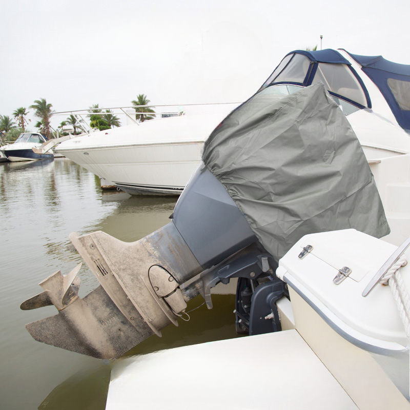 Waterproof Thick Sun Protectiv - огляд і ціна Outboard Motor Cover Waterproof