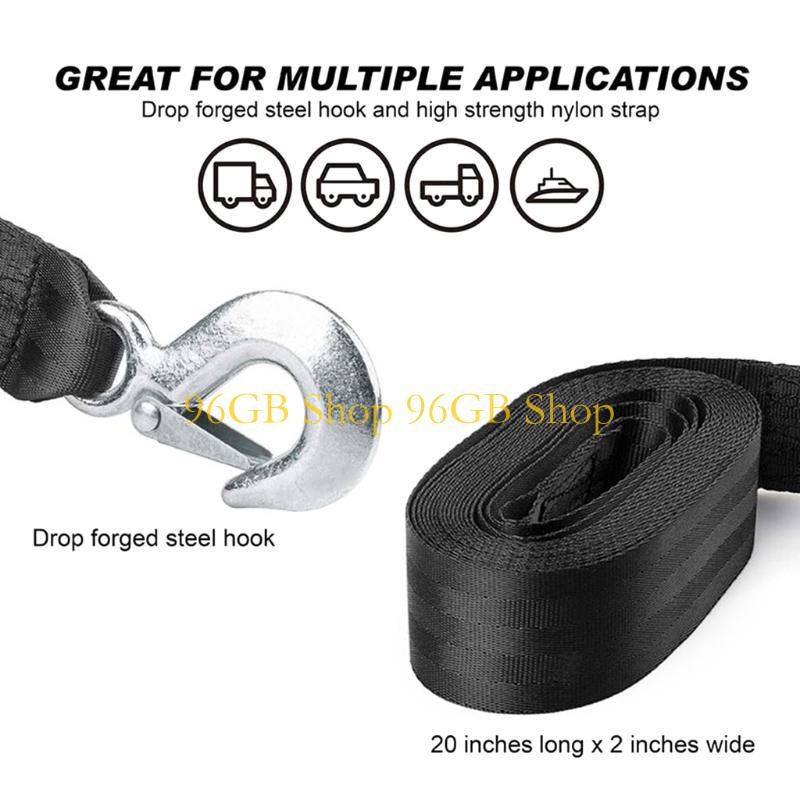 96GB Wearproof Trailer Boat Wi - огляд і ціна Boat Trailer Winch Strap