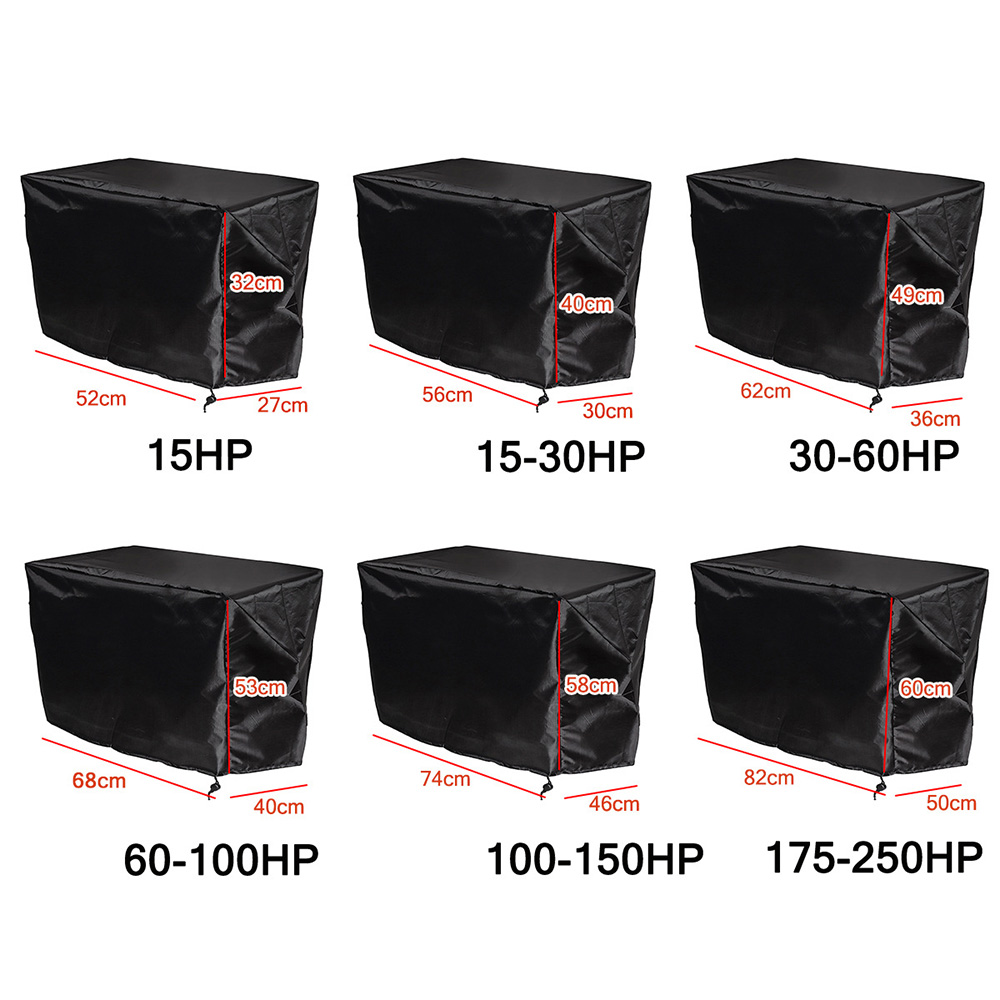 Motor Engine Boat Cover 15-250 - огляд і ціна Outboard Motor Cover Waterproof