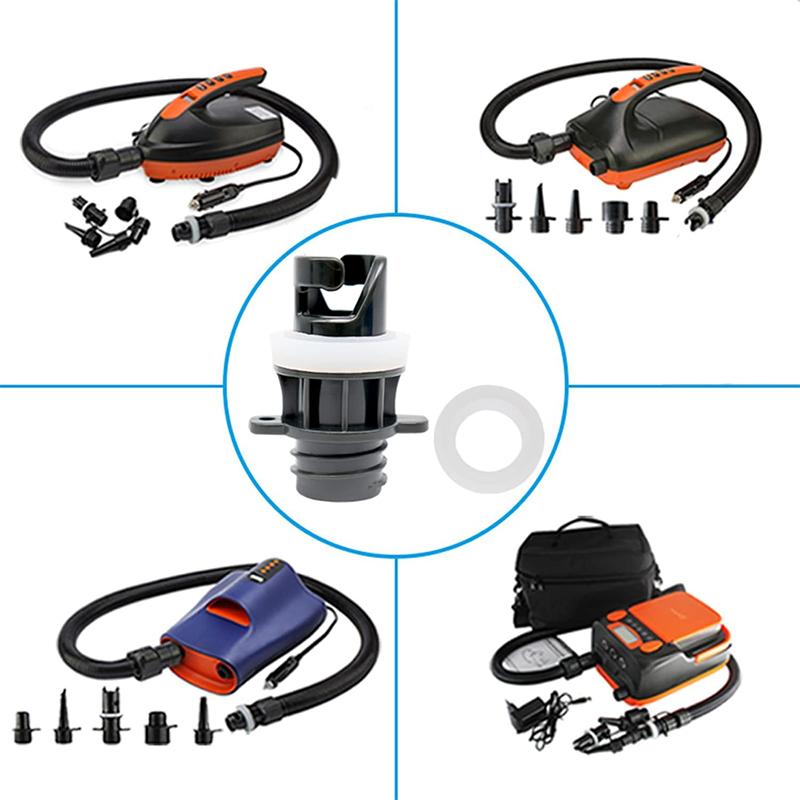New Sale 1/2/3Pcs Air Valve Ad - огляд і ціна Inflatable Boat Electric Pump