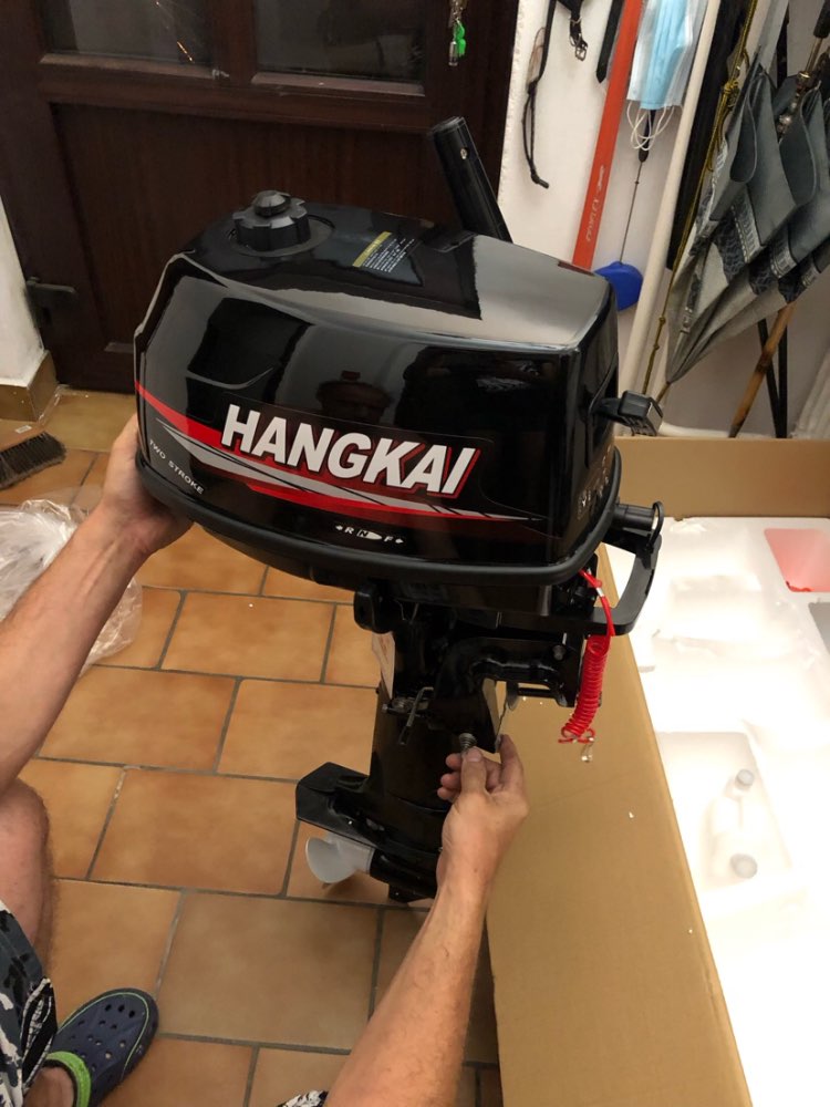 Hot Sale HANGKAI Boat Engines  - огляд і ціна Electric Outboard Motor 3Hp