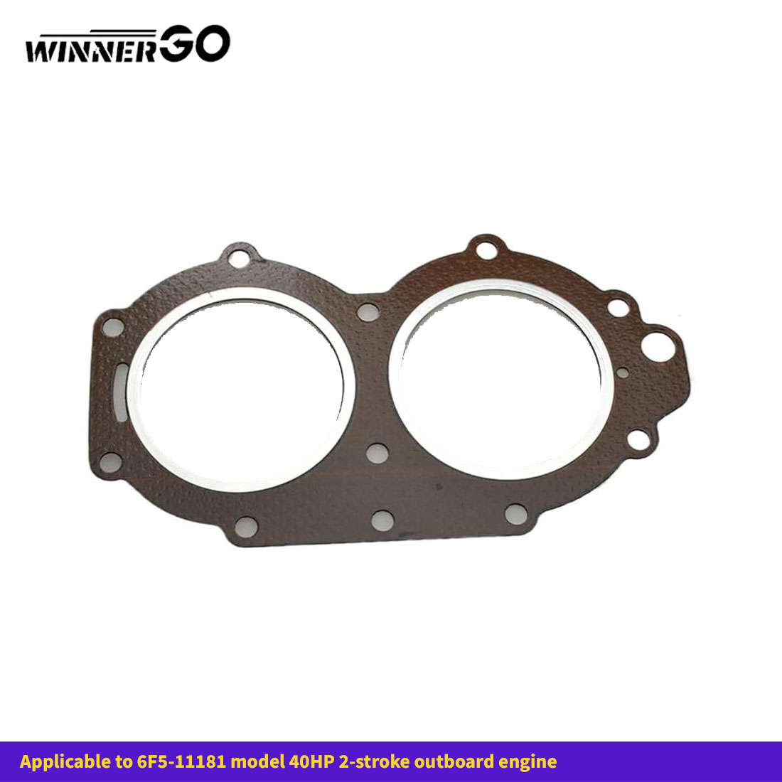 6F5-11181-A2 Cylinder Head Gas - огляд і ціна Outboard Motor 40Hp 2 Stroke