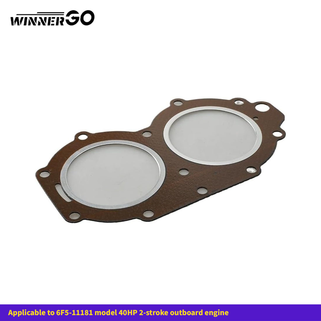 6F5-11181-A2 Cylinder Head Gas - огляд і ціна Outboard Motor 40Hp 2 Stroke
