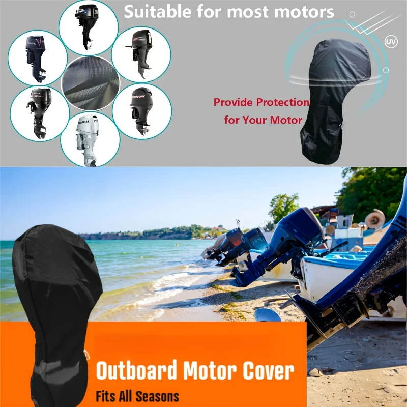 Boat Outboard Motor Cover, Wat - огляд і ціна Outboard Motor Cover Waterproof