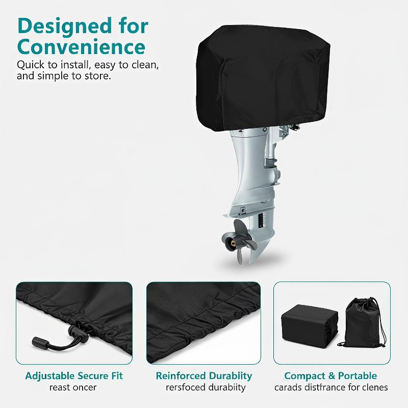 15-250HP Full Outboard Motor C - огляд і ціна Outboard Motor Cover Waterproof