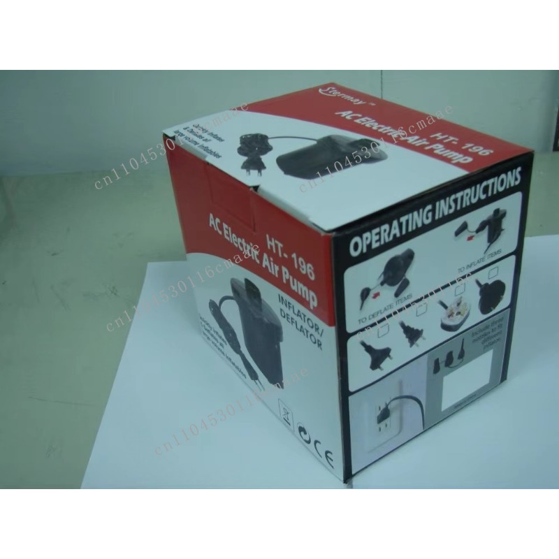 Stermay AC 220V Electric Air P - огляд і ціна Inflatable Boat Electric Pump