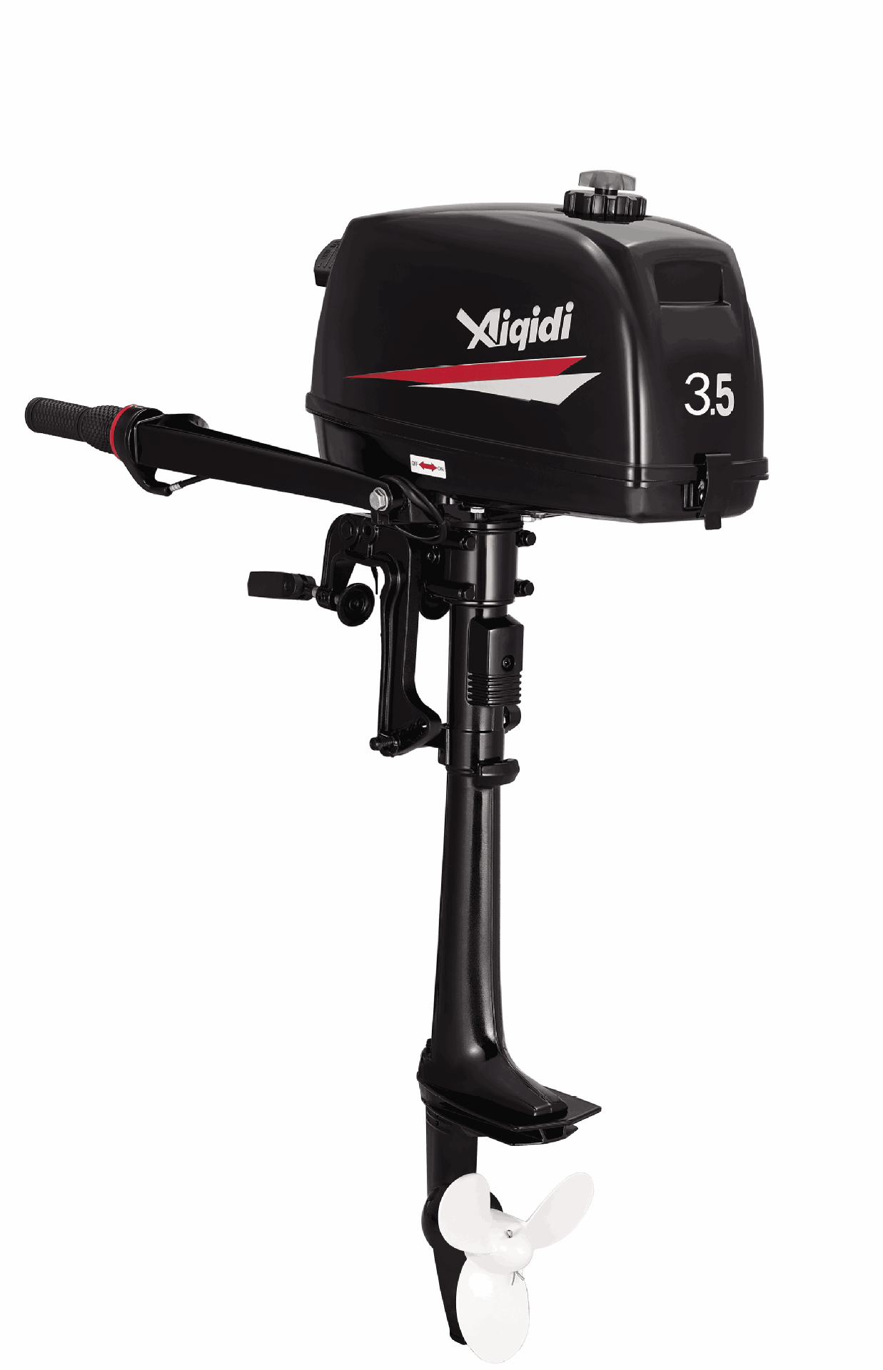 New Arrive Aiqidi 2 Stroke 3.5 - огляд і ціна Electric Outboard Motor 3Hp
