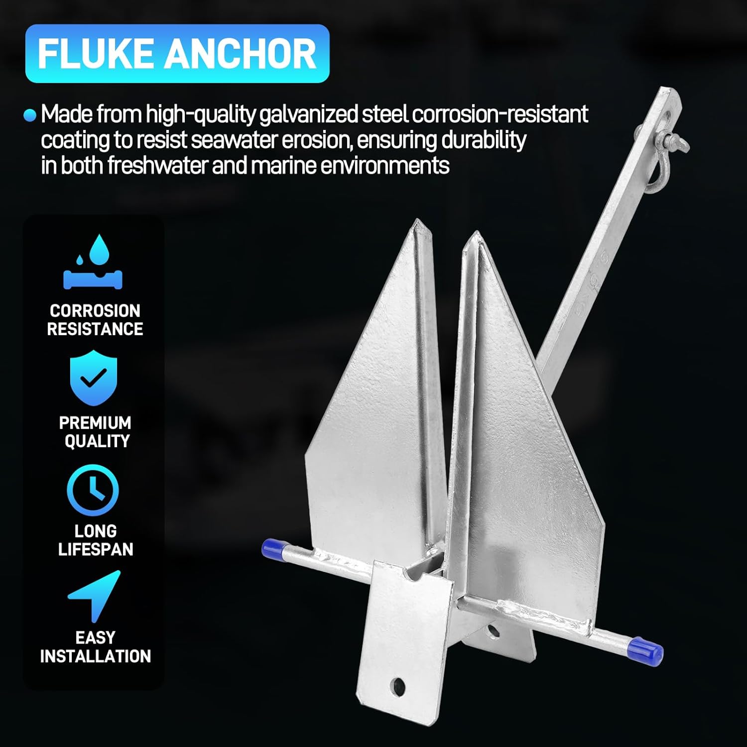 Heavy Duty Boat Anchors Kit Fl - огляд і ціна Boat Anchor Kit Galvanized