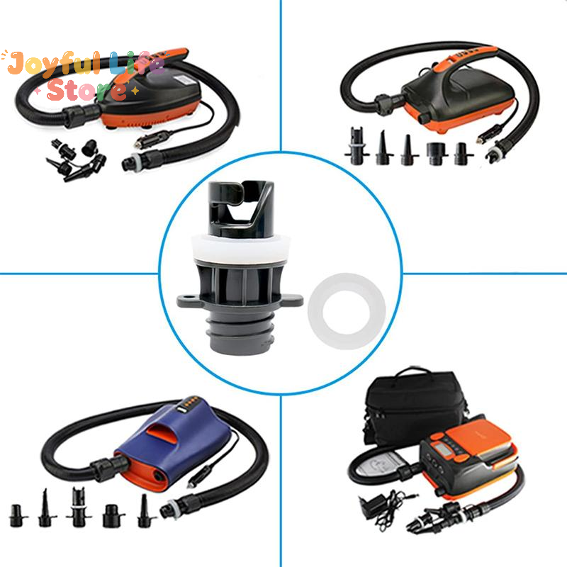 Hot Sale 1/2Pcs Air Valve Adap - огляд і ціна Inflatable Boat Electric Pump