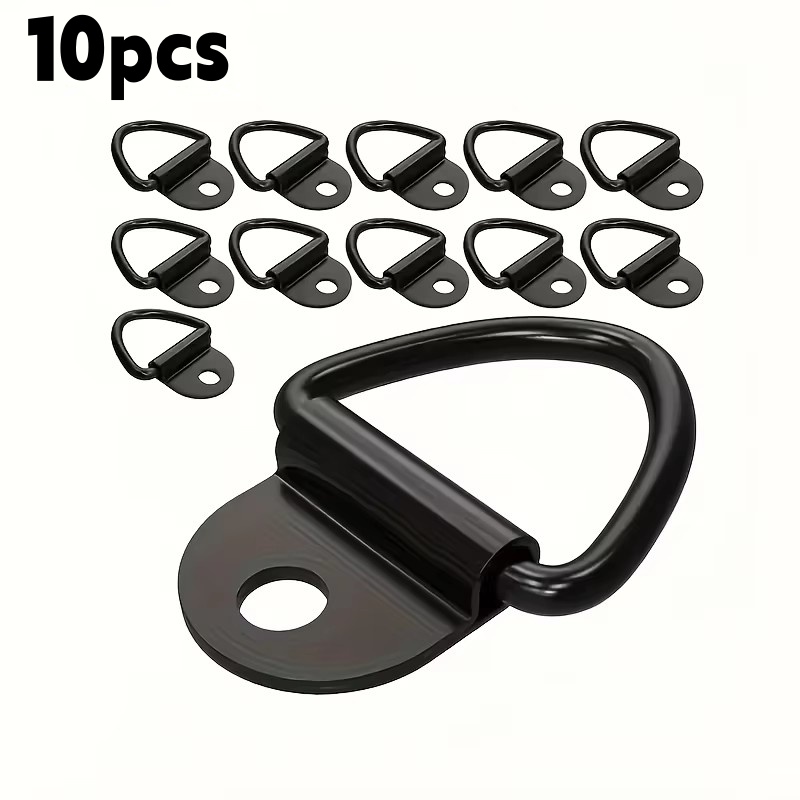 10Pcs D Rings Tie Down Anchors - огляд і ціна Boat Trailer Winch Strap