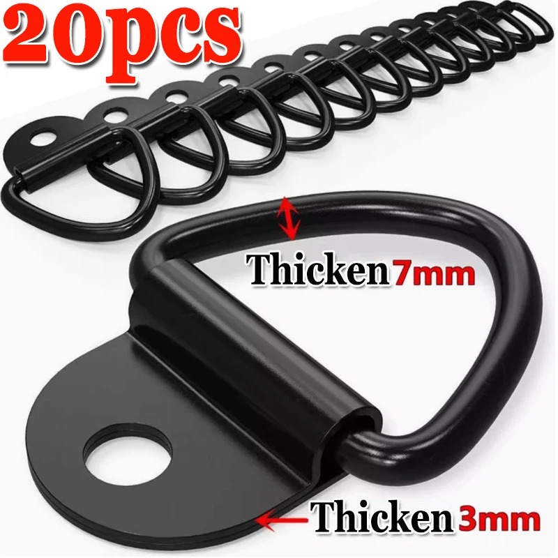 10/20Pcs Stainless Steel D Sha - огляд і ціна Boat Trailer Winch Strap