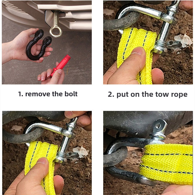 Car Trailer Rope Off Road Pull - огляд і ціна Boat Trailer Winch Strap