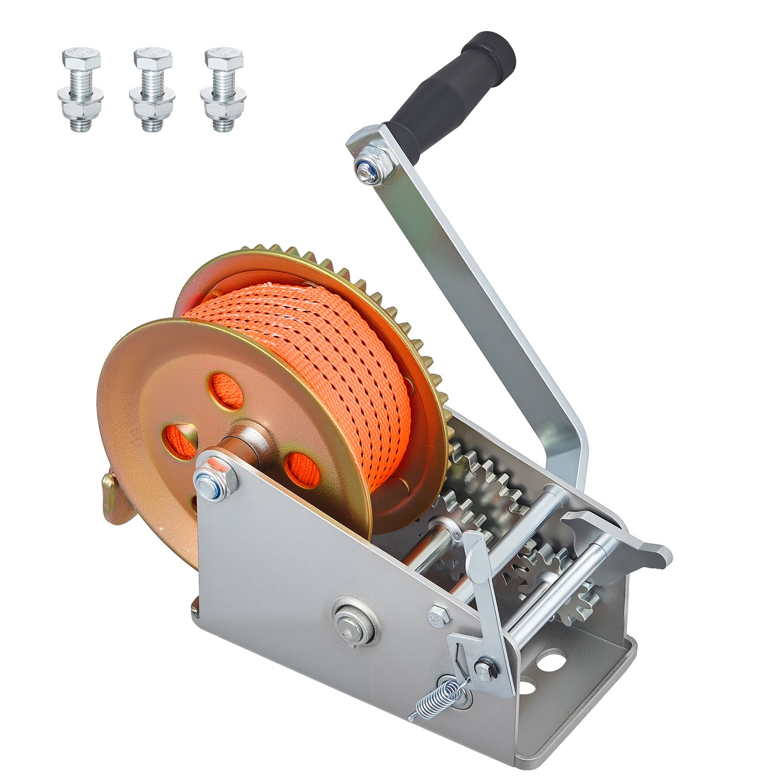 Boat Winch, 3500 lbs Hand Winc - огляд і ціна Boat Trailer Winch Strap